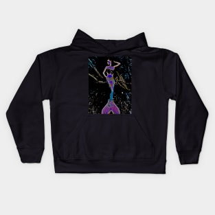 Mermaid Drift Kids Hoodie